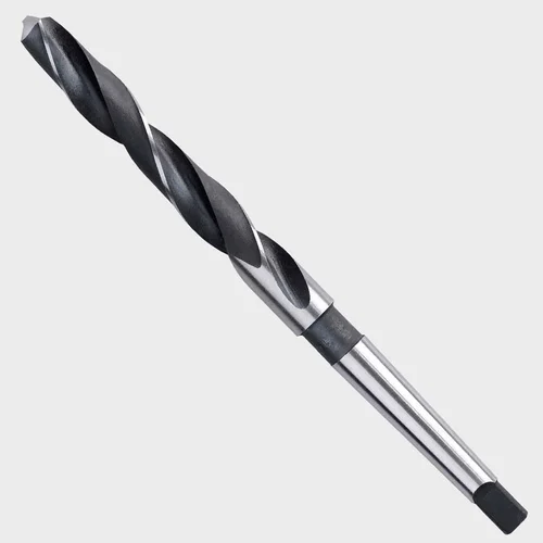 Black and Bright HSS Taper Shank Drill Bit
