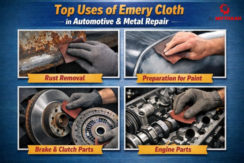 Top Uses of Emery Cloth in Automotive and Metal Repair