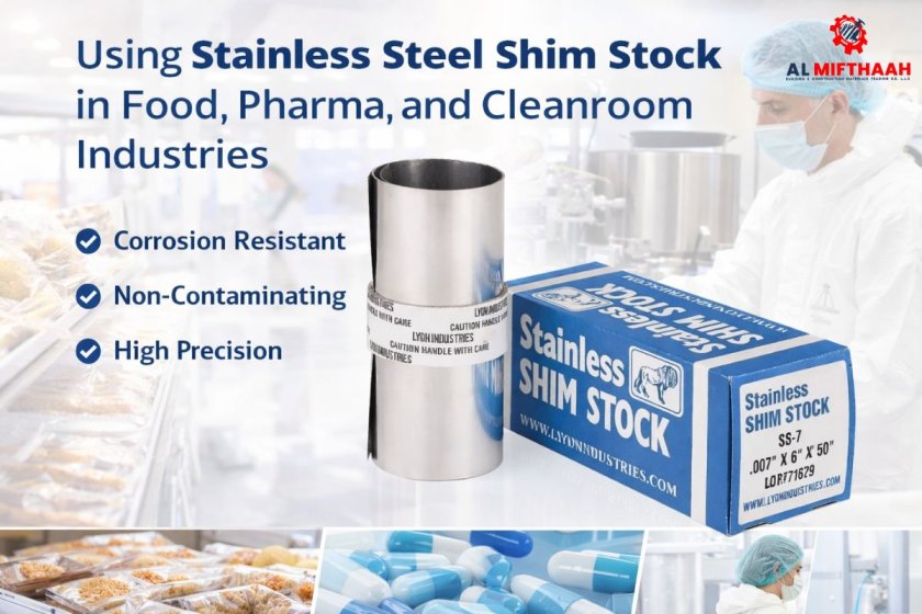 Using Stainless Steel Shim Stock in Food, Pharma, and Cleanroom Industries