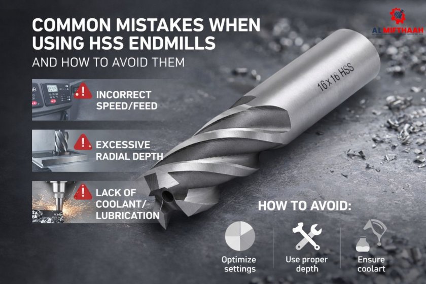 Common Mistakes When Using HSS Endmills and How to Avoid Them