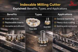 Indexable Milling Cutter Explained: Benefits, Types, and Applications