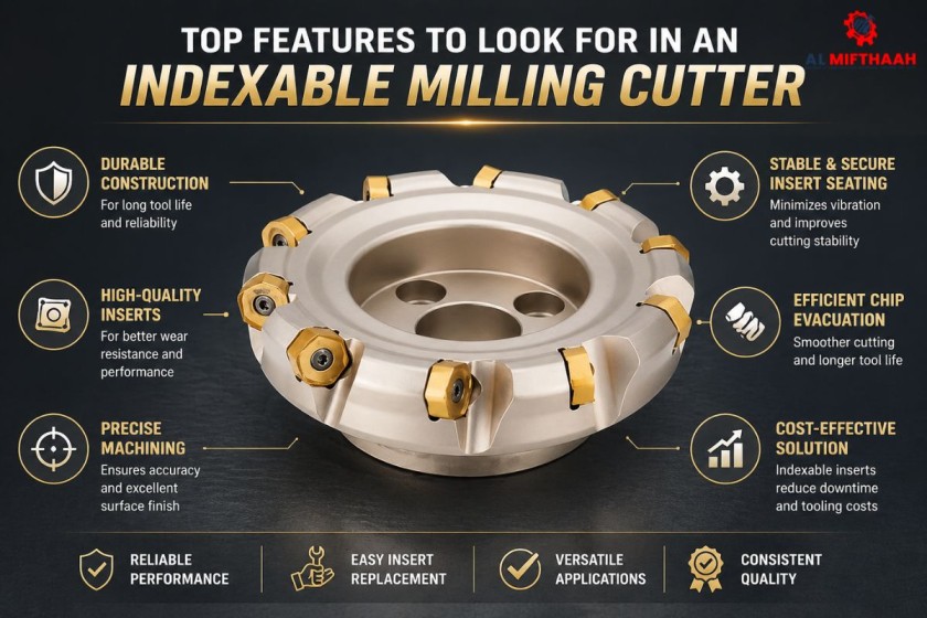 Top Features to Look for in an Indexable Milling Cutter Before Buying