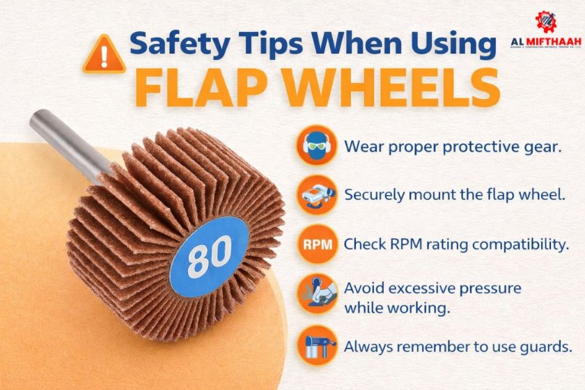 What Safety Tips Should You Follow When Using Flap Wheels (1)
