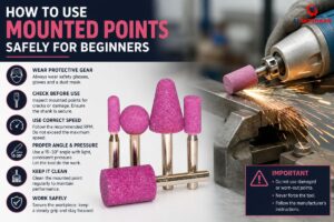 How to Use Mounted Points Safely for Beginners
