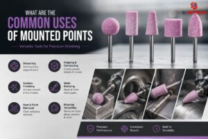 What Are the Common Uses of Mounted Points in Daily Industrial Work