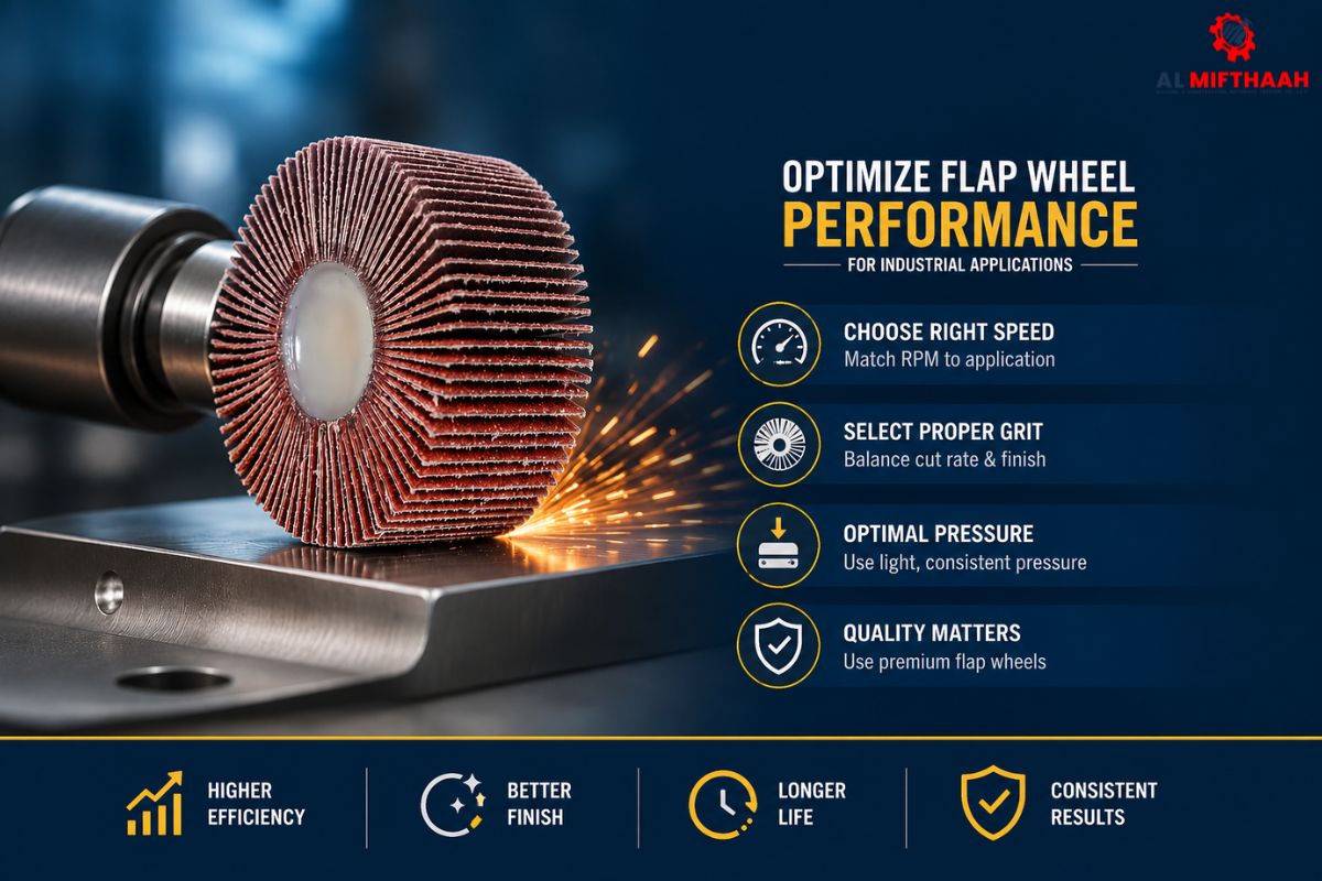 How to Optimize Flap Wheel Performance for Industrial Applications