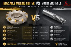Indexable Milling Cutter vs Solid End Mill: Which One Should You Choose?