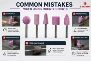 What Are the Common Mistakes When Using Mounted Points?