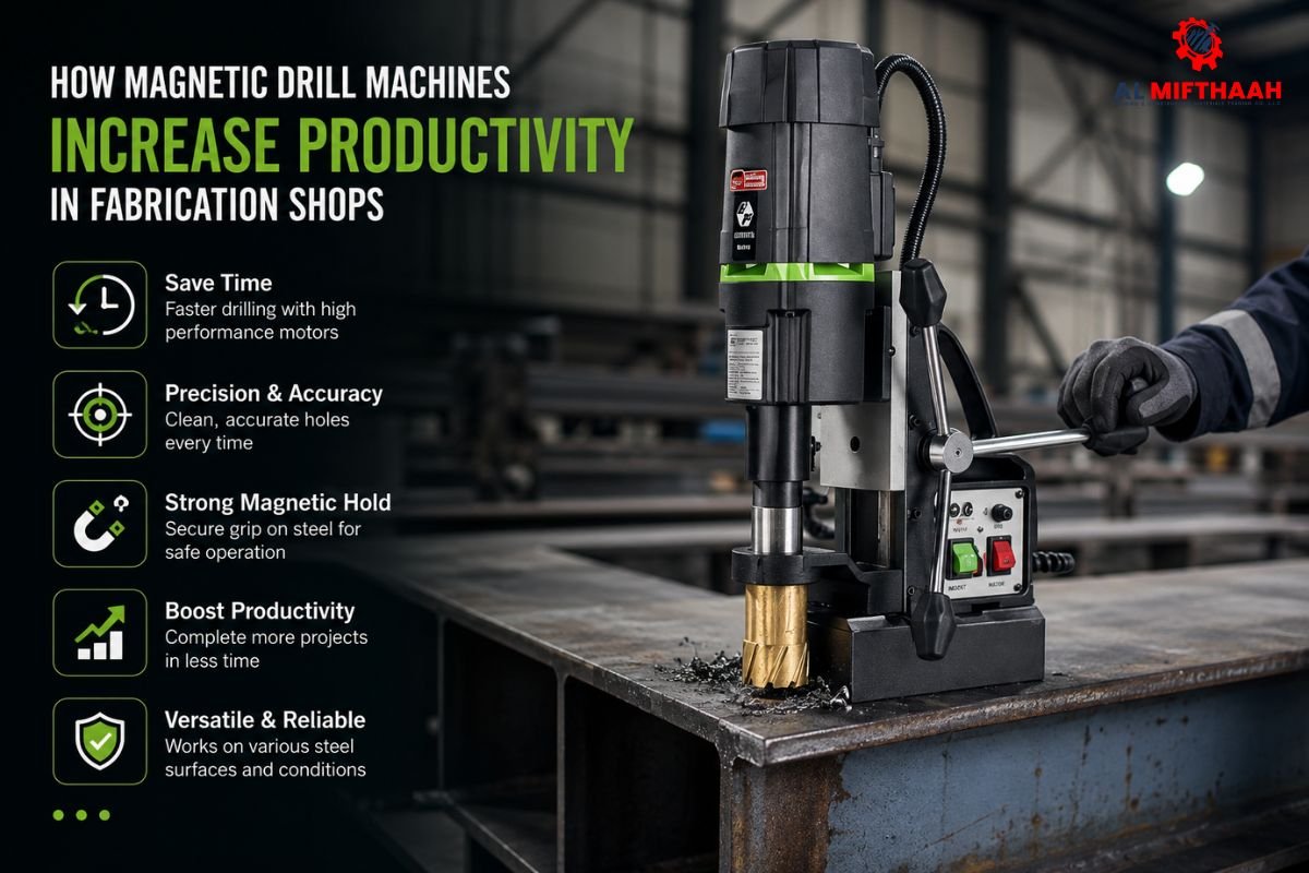 How Magnetic Drill Machines Increase Productivity in Fabrication Shops