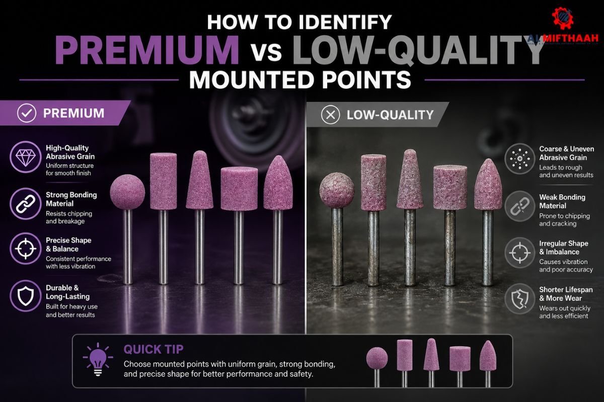 How to Identify Premium vs Low-Quality Mounted Points