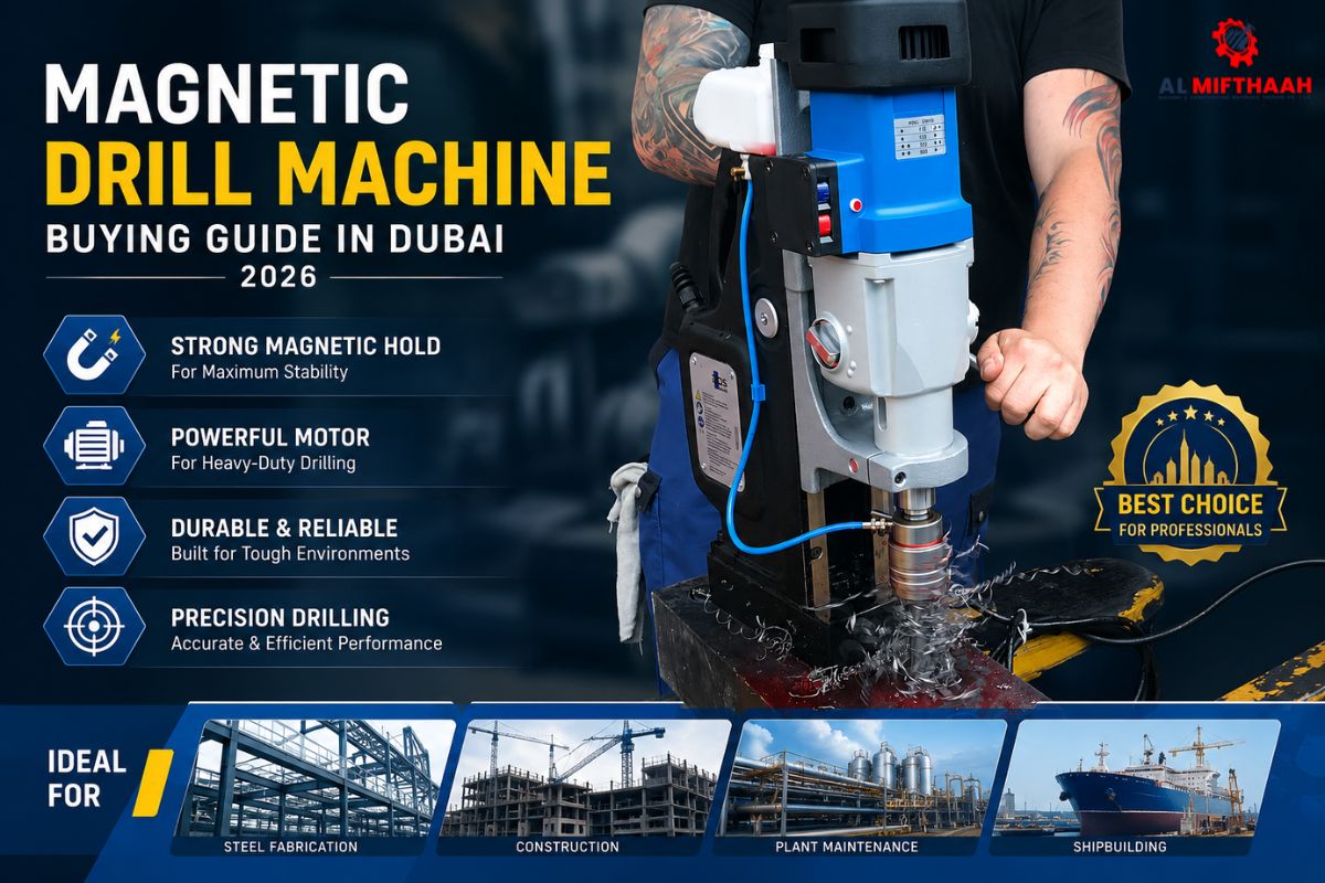 Magnetic Drill Machine Buying Guide in Dubai (2026)