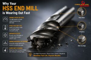 Why Your HSS End Mill is Wearing Out Fast