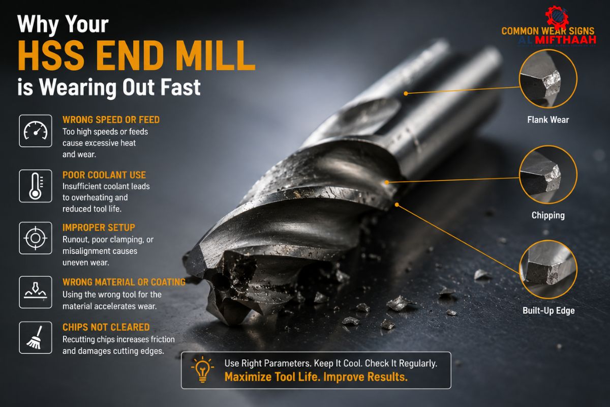 Why Your HSS End Mill is Wearing Out Fast