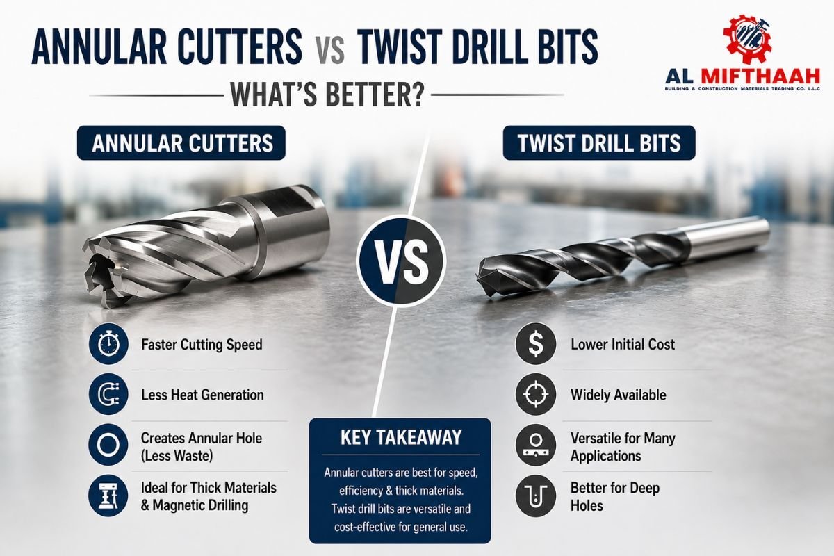 Annular Cutters vs Twist Drill Bits Whats Better