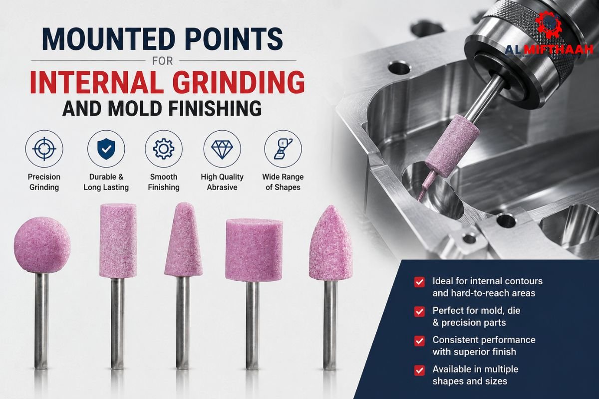 Mounted Points for Internal Grinding and Mold Finishing