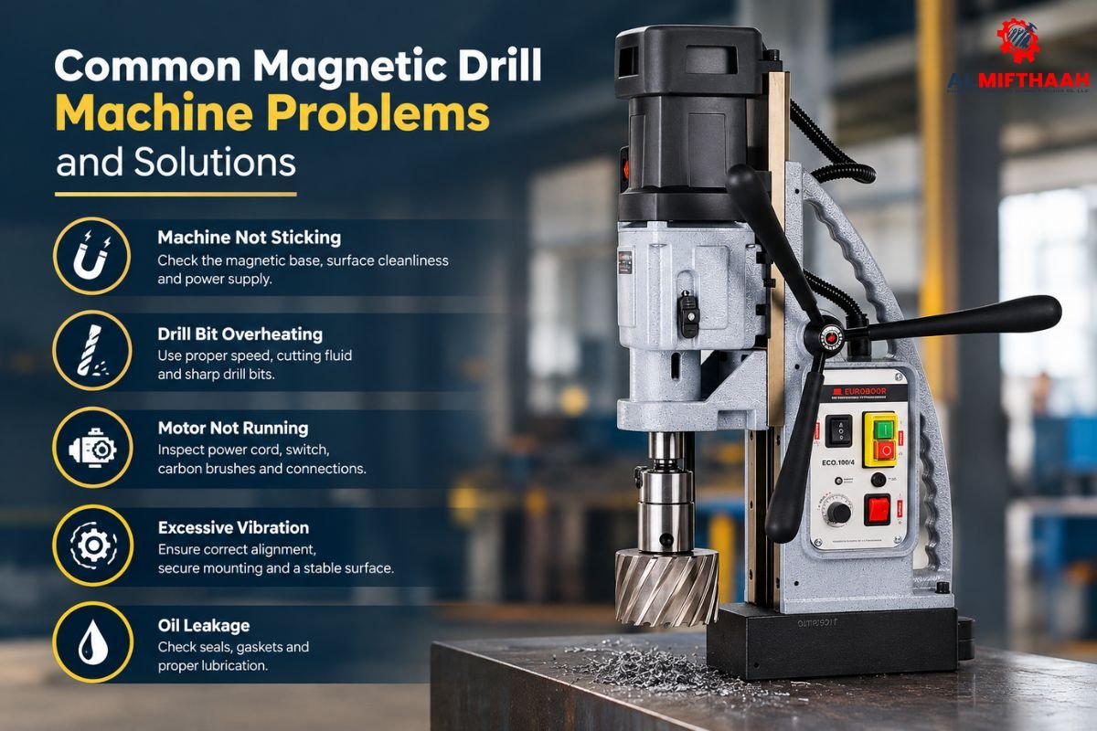 Common Magnetic Drill Machine Problems and Solutions