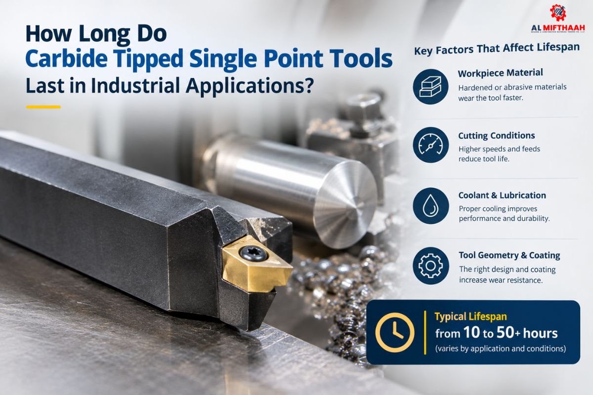 How Long Do Carbide Tipped Single Point Tools Last in Industrial Applications?