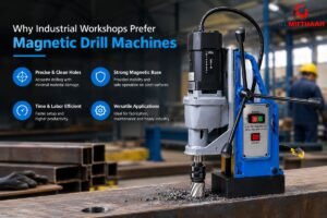 Why Industrial Workshops Prefer Magnetic Drill Machines